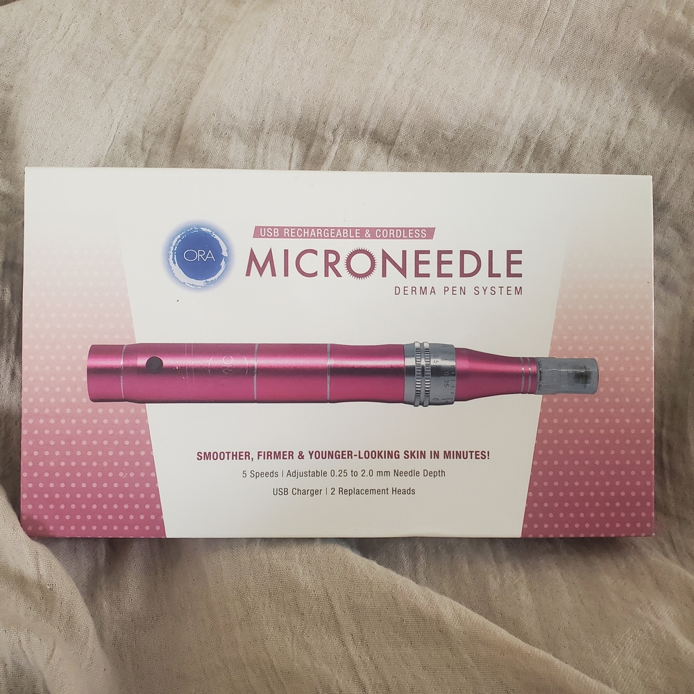 ORA Microneedle Derma Pen System - Pink